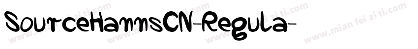 SourceHannsCN-Regula字体转换