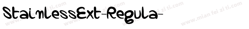 StainlessExt-Regula字体转换