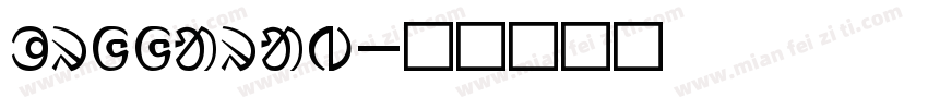 Orggarab字体转换