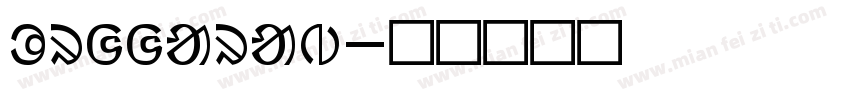 Orggarab字体转换