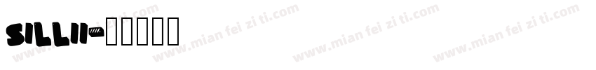 sillii字体转换