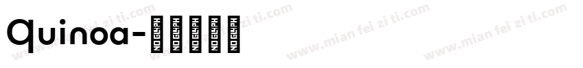 Quinoa字体转换