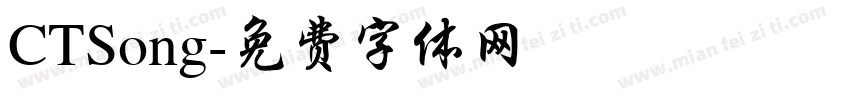 CTSong字体转换