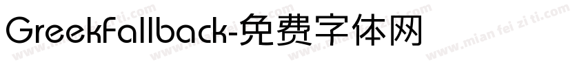 GreekFallback字体转换