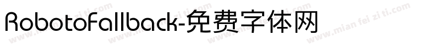 RobotoFallback字体转换