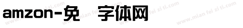amzon字体转换