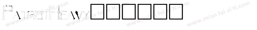 PatriotHeavy字体转换