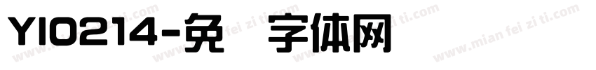 YI0214字体转换