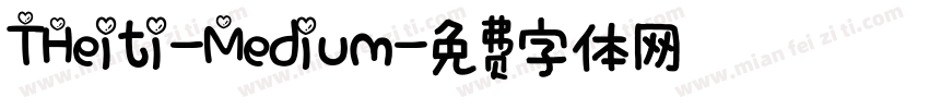 THeiti-Medium字体转换