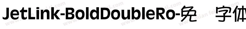 JetLink-BoldDoubleRo字体转换