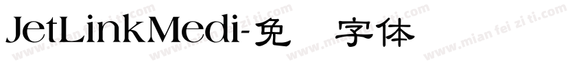 JetLinkMedi字体转换