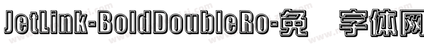 JetLink-BoldDoubleRo字体转换