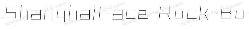ShanghaiFace-Rock-Bo字体转换