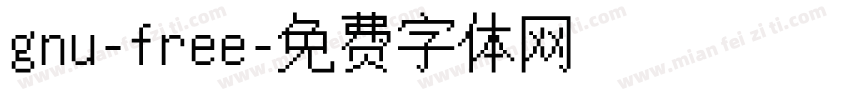 gnu-free字体转换