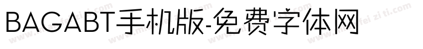 BAGABT手机版字体转换