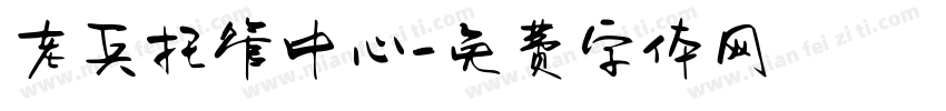 老兵托管中心字体转换