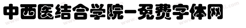 中西医结合学院字体转换