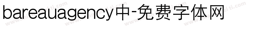 bareauagency中字体转换