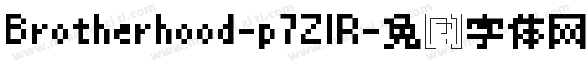 Brotherhood-p7ZlR字体转换