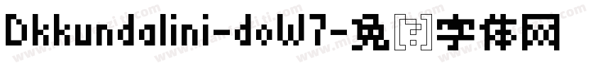 Dkkundalini-doW7字体转换