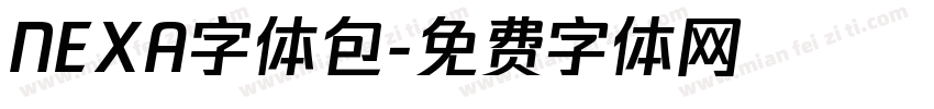 NEXA字体包字体转换