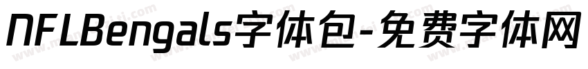 NFLBengals字体包字体转换