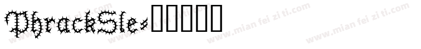 PhrackSle字体转换