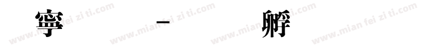 特粗明字体转换