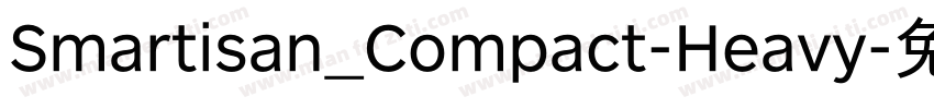 Smartisan_Compact-Heavy字体转换