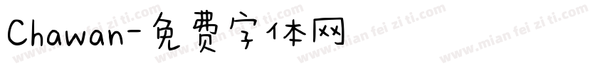 Chawan字体转换