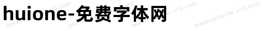huione字体转换