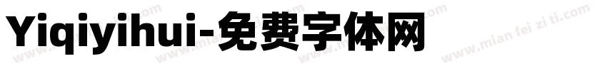 Yiqiyihui字体转换