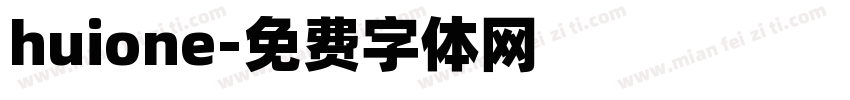 huione字体转换