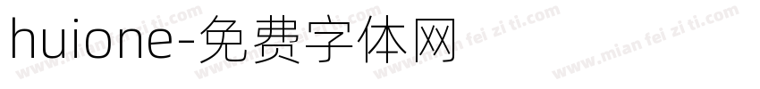 huione字体转换