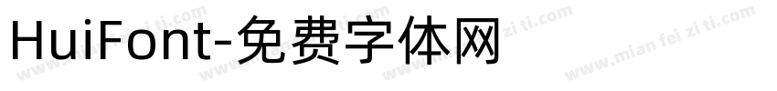 HuiFont字体转换