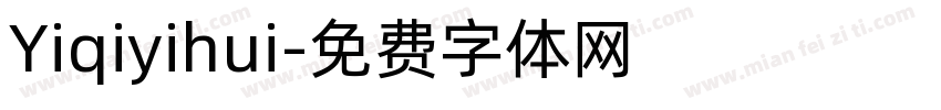 Yiqiyihui字体转换