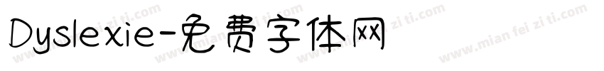 Dyslexie字体转换