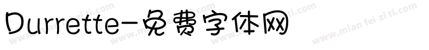 Durrette字体转换
