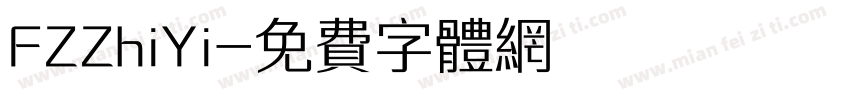 FZZhiYi字体转换