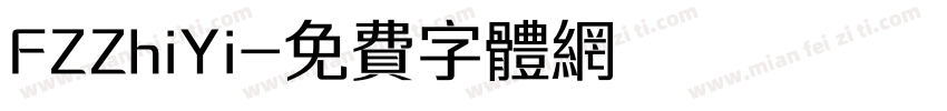 FZZhiYi字体转换