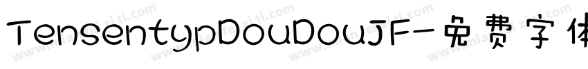 TensentypDouDouJF字体转换