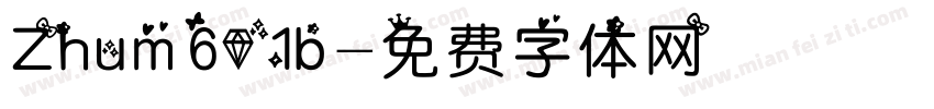 Zhum601b字体转换