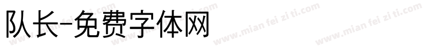 队长字体转换