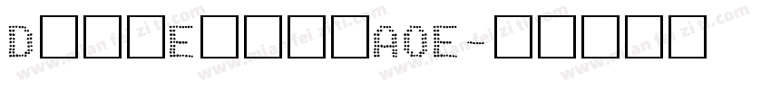 DataErrorAOE字体转换