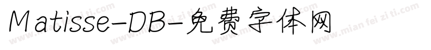 Ｍatisse-DB字体转换
