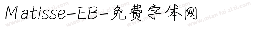 Ｍatisse-EB字体转换