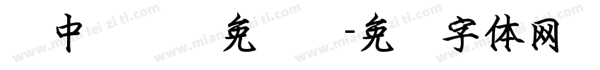 庞中华钢笔免费吗字体转换