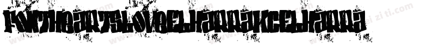 FontHeartsLoveElHarrakCElHarrakblogspotcom-2Vvv字体转换