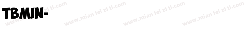 TBMin字体转换