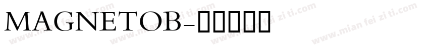 MAGNETOB字体转换